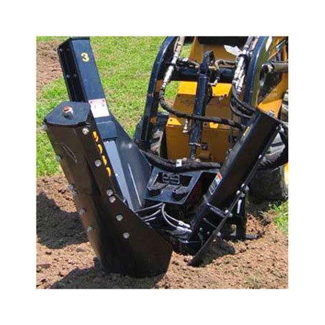 tree spade for mini skid steer|tree spade skid steer attachment.